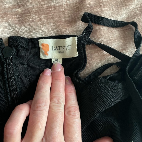 L’atiste Black Bodycon Dress - Picture 7 of 9